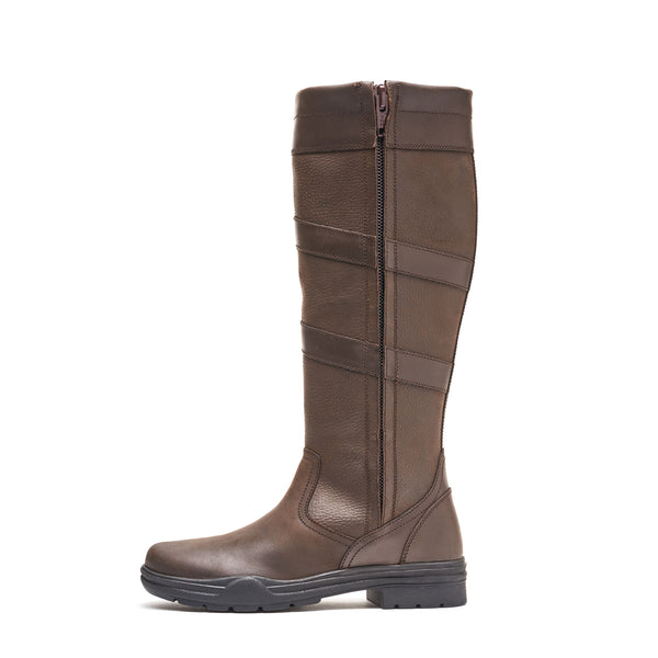 Zip country outlet boots